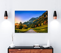 Obraz Zámok na skale 1884